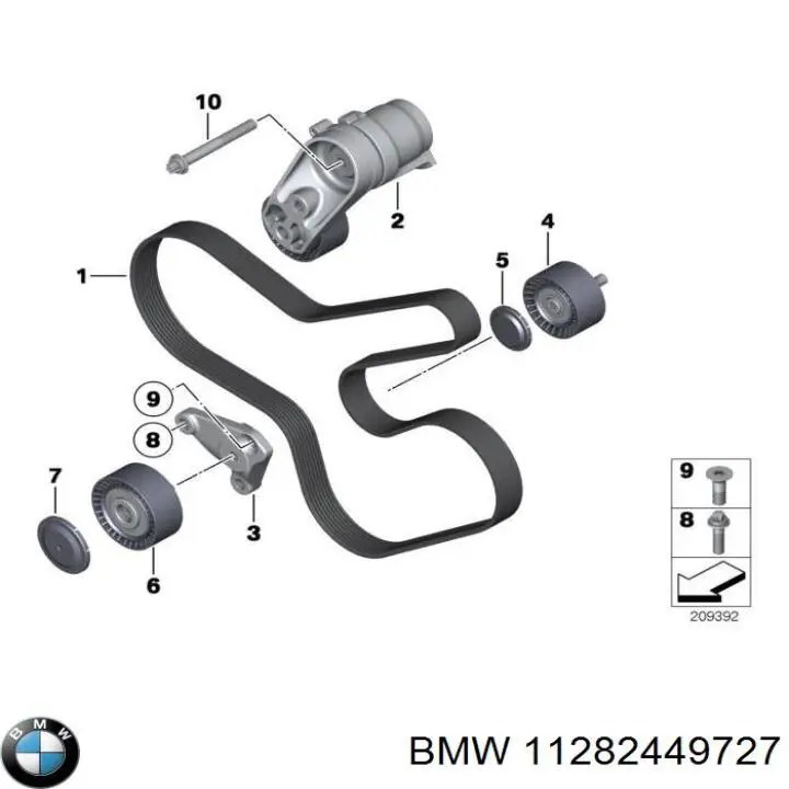 11282449727 BMW 