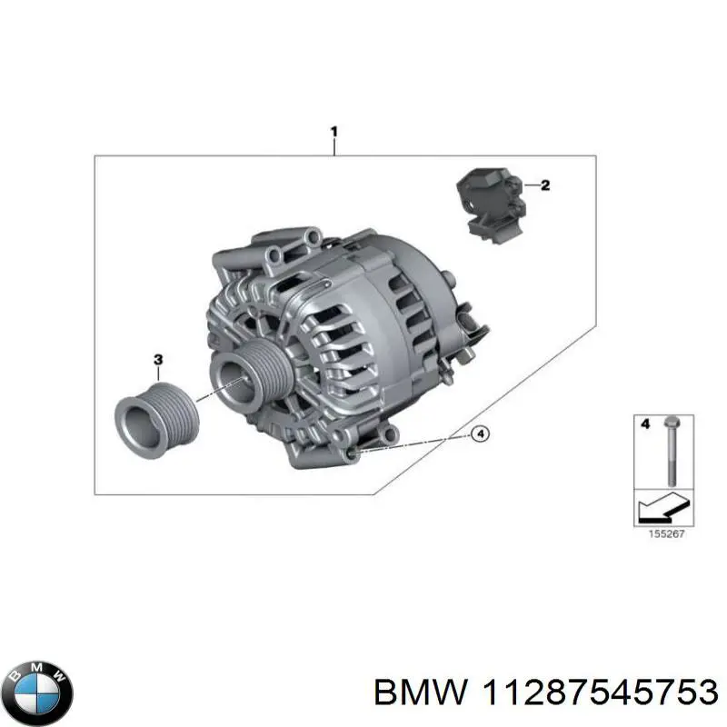 Купити 11287545753 BMW Підшипник задньої ступиці