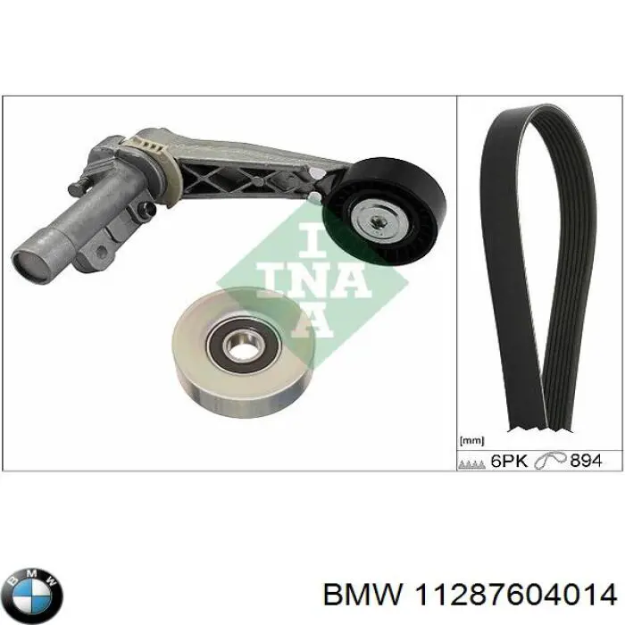 Купити 11287604014 BMW Ремінь генератора