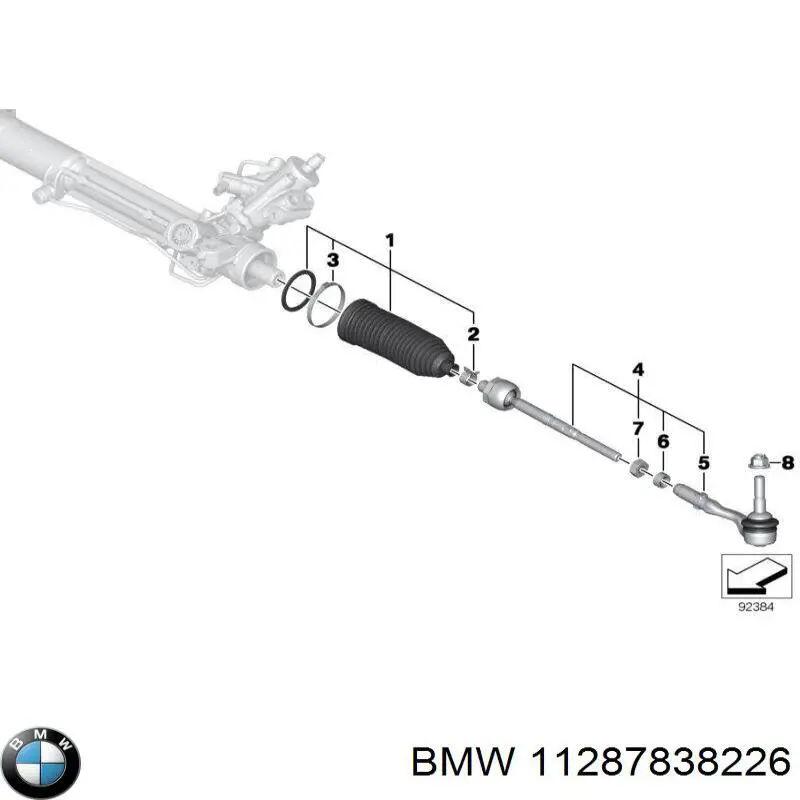 Клиновий ремінь BMW 11287838226 ціна, від 14.42 USD