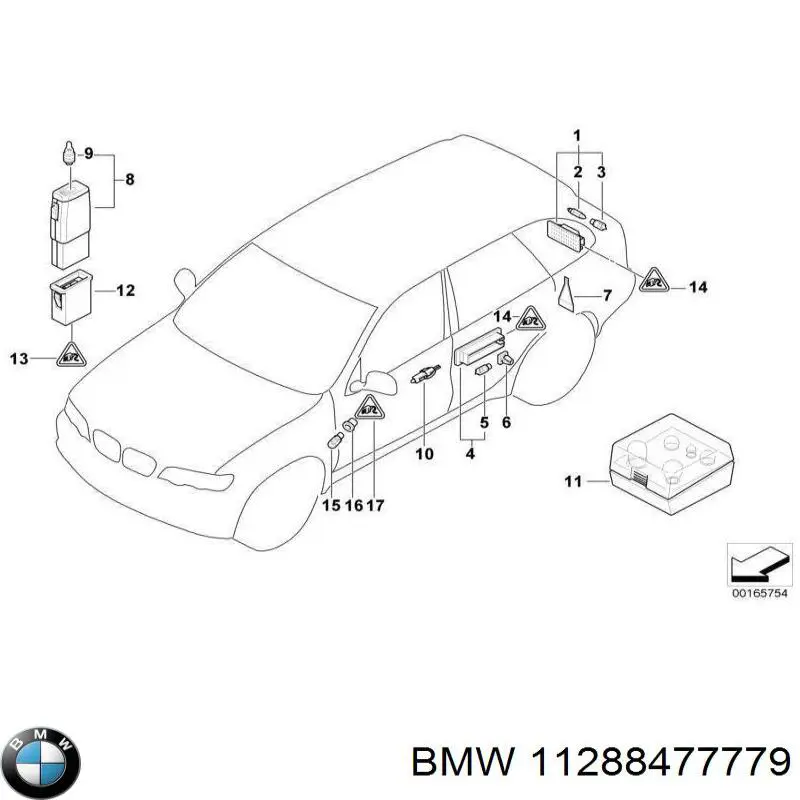 Ремінь генератора 11288477779 BMW