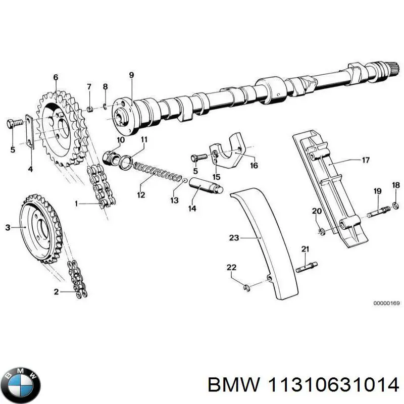 Розподілвал двигуна BMW 11310631014 ціна, від 25.68 USD