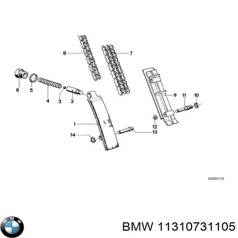 Привід распредвала на BMW 3 (E21)