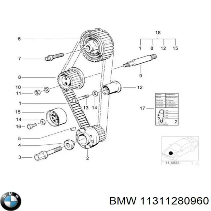  11311280960 BMW