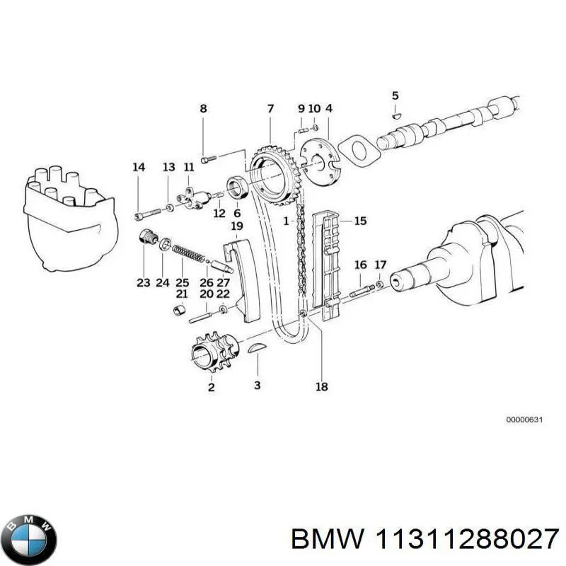  BMW 11311288027 ціна, від 30.45 USD