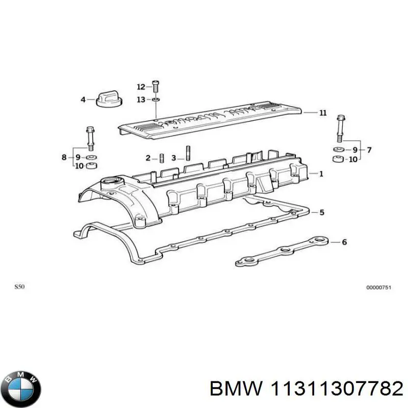 Натягувач ланцюга ГРМ BMW 11311307782 ціна, від 115.43 USD