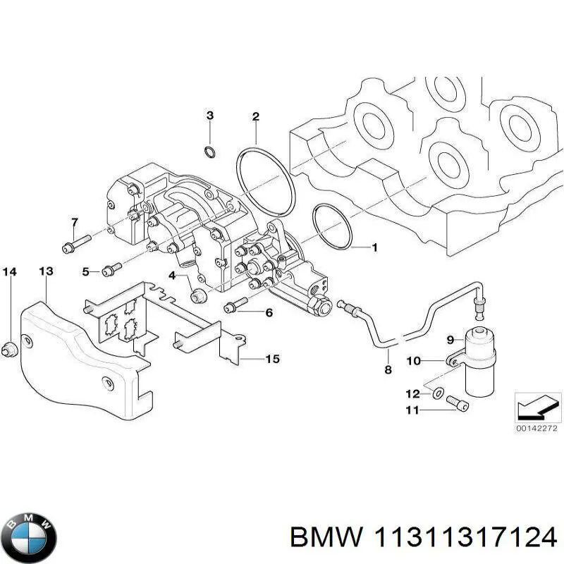 Гідроакумулятор гальмівної системи BMW 11311317124 ціна, від 292.28 USD