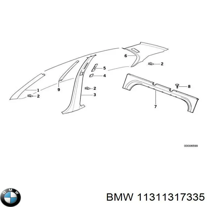 Купити 11311317335 BMW Заспокоювач ланцюга ГРМ