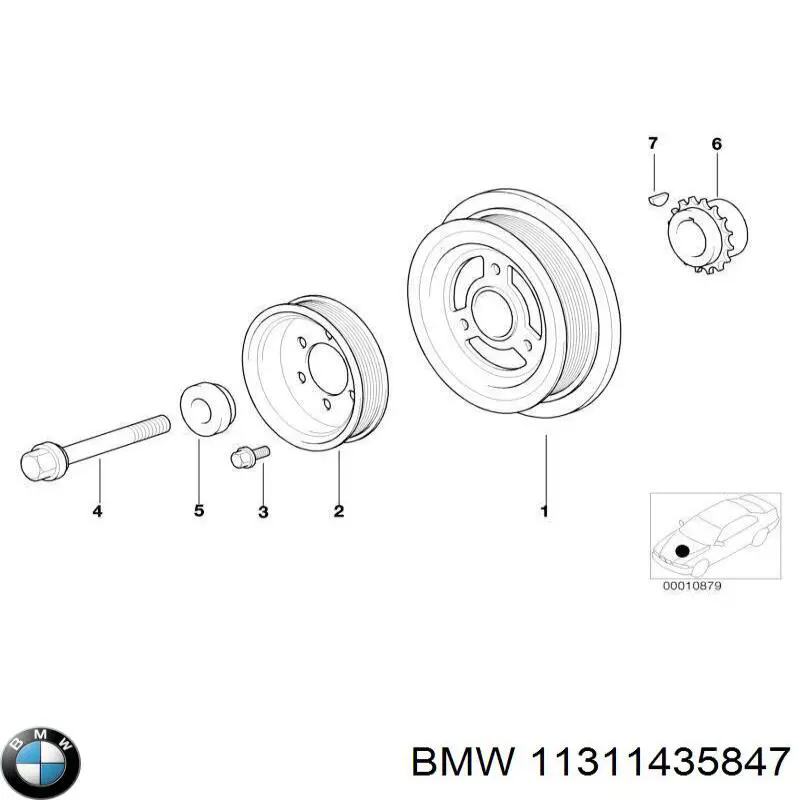  BMW 11311435847 ціна, від 13.93 USD