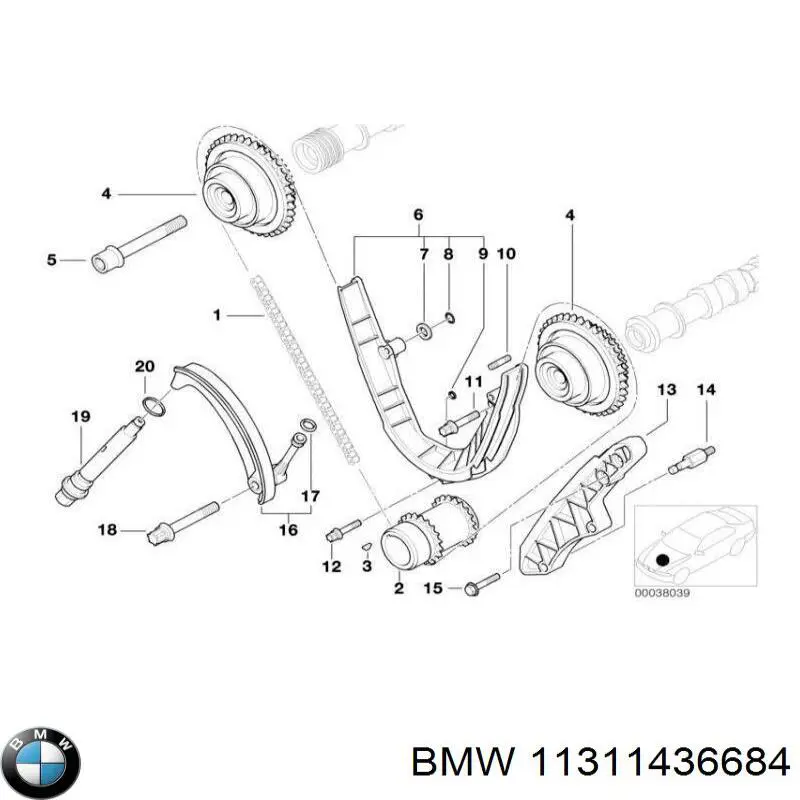 11311436684 BMW 