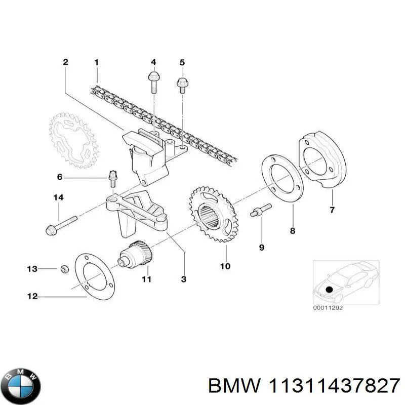 Датчик Холла BMW 11311437827 ціна, від 20.76 USD
