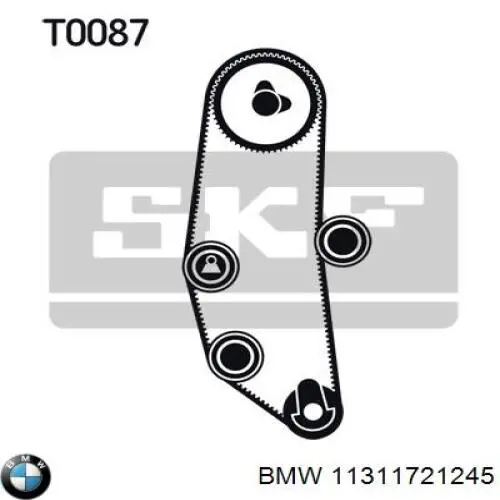 Купити 11311721245 BMW Натяжний ролик