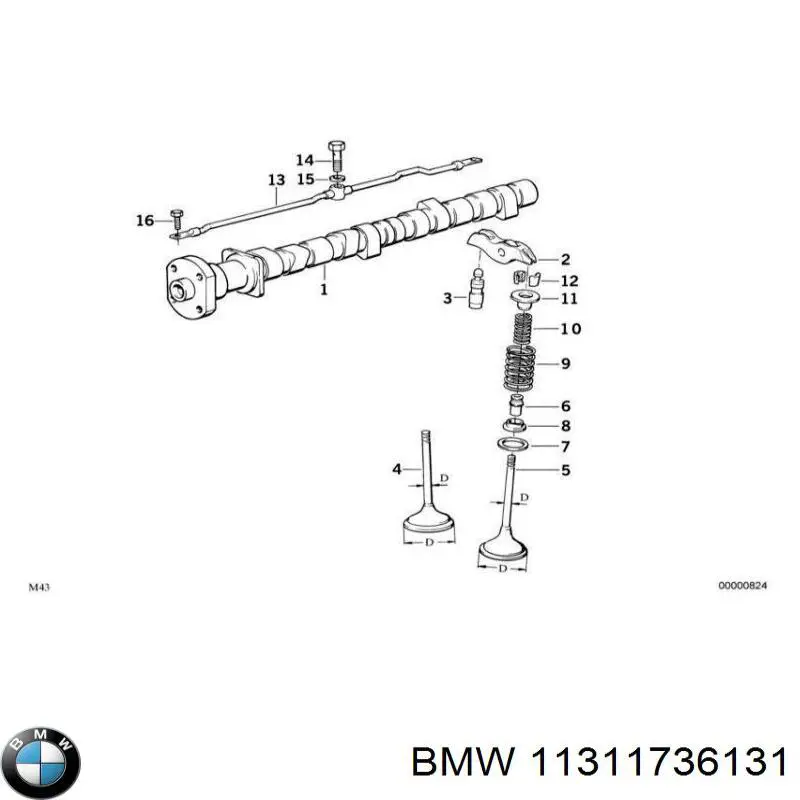  BMW 11311736131 ціна, від 88.67 USD