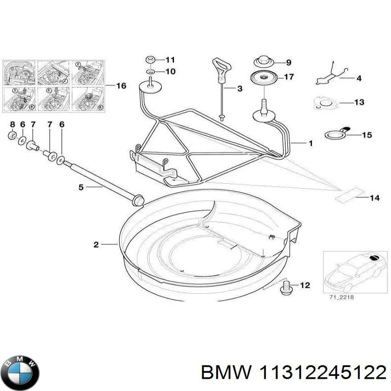 BMW 11312245122 ціна, від 15.47 USD