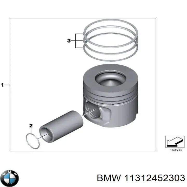 Комплект ГРМ BMW 11312452303 ціна, від 289.88 USD