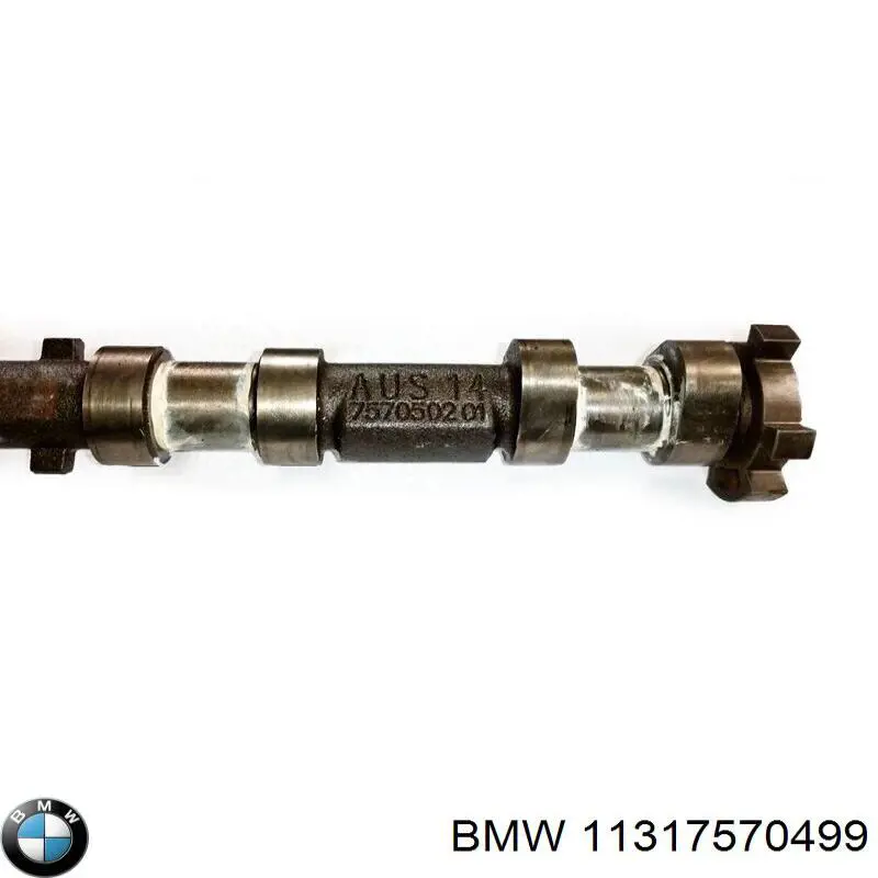 Розподільний вал двигуна випускний BMW 11317570499 ціна, від 83.07 USD
