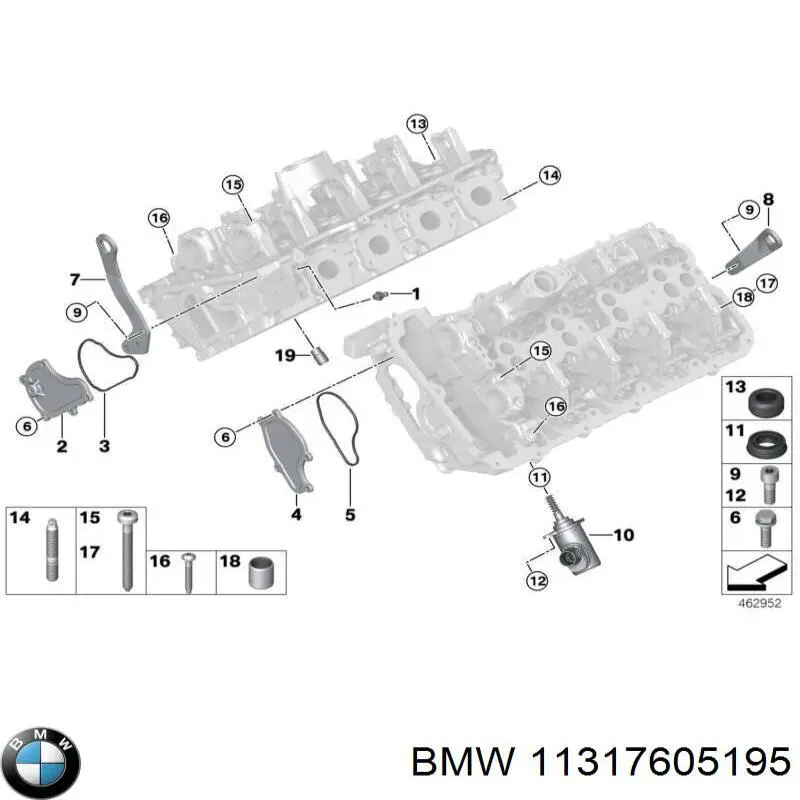 Купити 11318658027ZUBM Zuiko Комплект ланцюга ГРМ