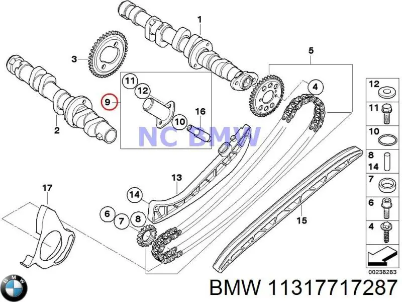 11317717288 BMW 