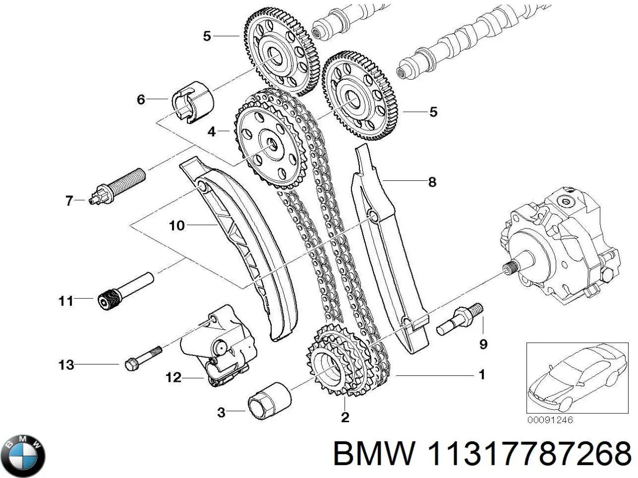11317787268 BMW 