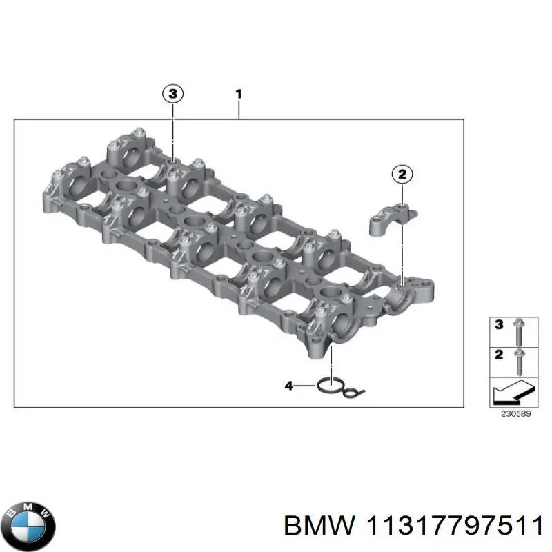 Купити 11317797511 BMW Корпус распредвала