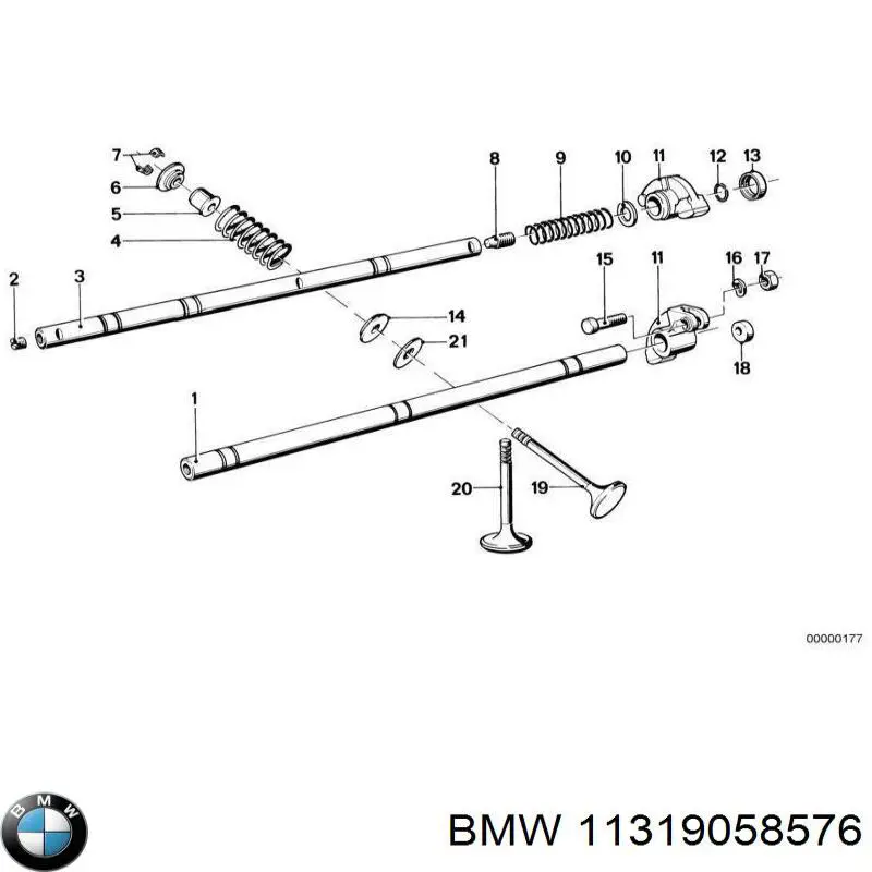 Розподілвал двигуна BMW 11319058576 ціна, від 178.34 USD