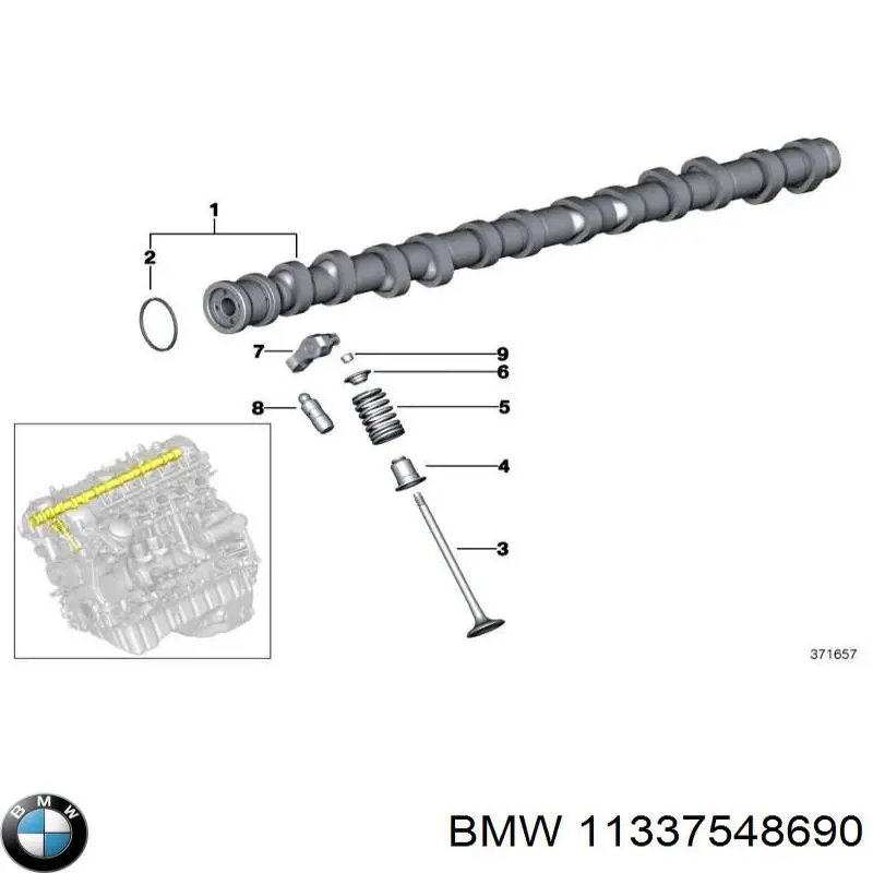 Купити 11337548690 BMW Штовхач клапанів двигуна