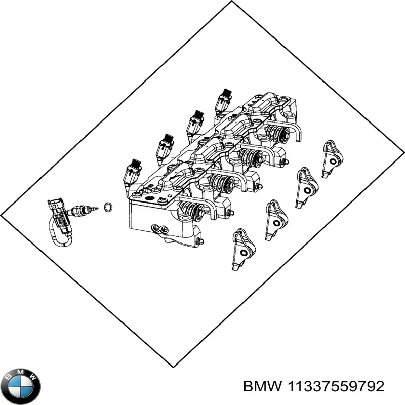 Коромисло клапана (рокер), впускний 11337559792 BMW