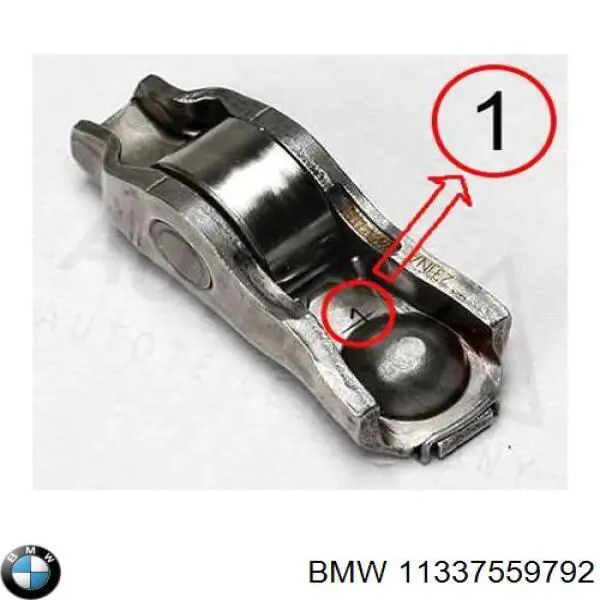 11337559792 BMW коромисло клапана (рокер, впускний)