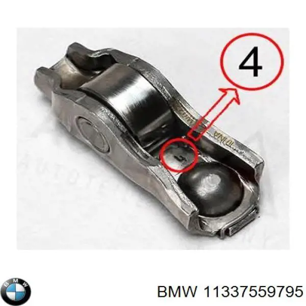 Купити 11337559795 BMW Коромисло клапана (рокер), впускний