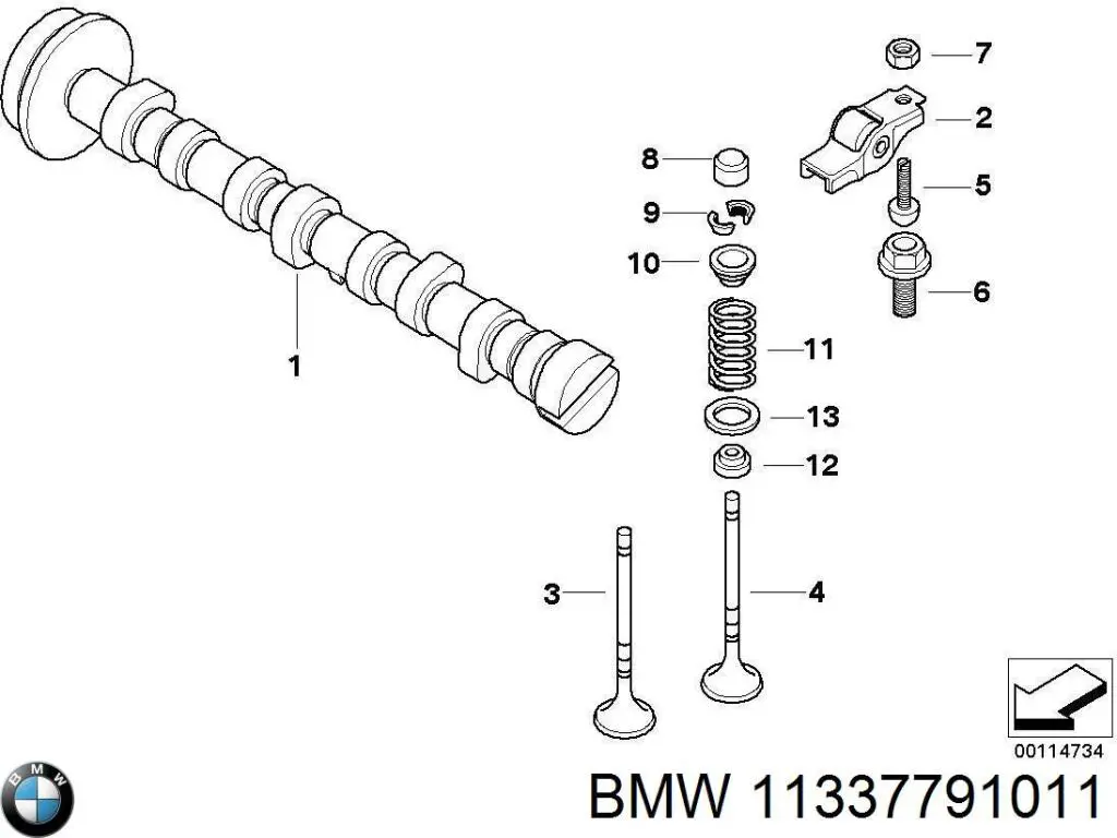Рокер клапана Toyota Yaris хетчбек (P13) (2011 - 2020) ціна, від 26.17 USD