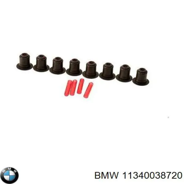 11340038720 BMW сальник клапана (маслознімний, випускного, комплект)