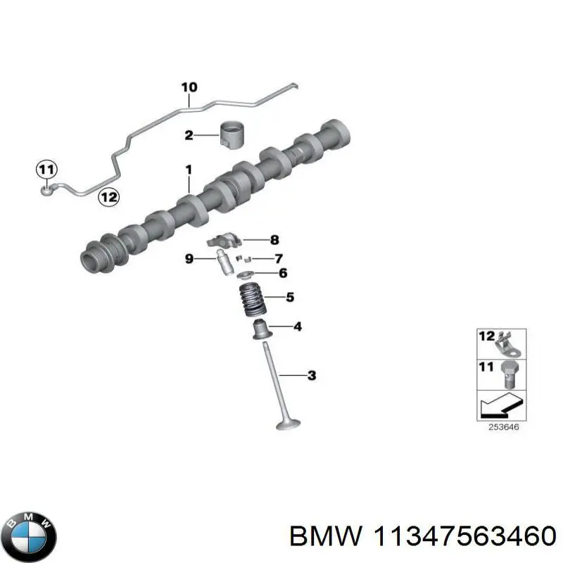  11347563460 BMW