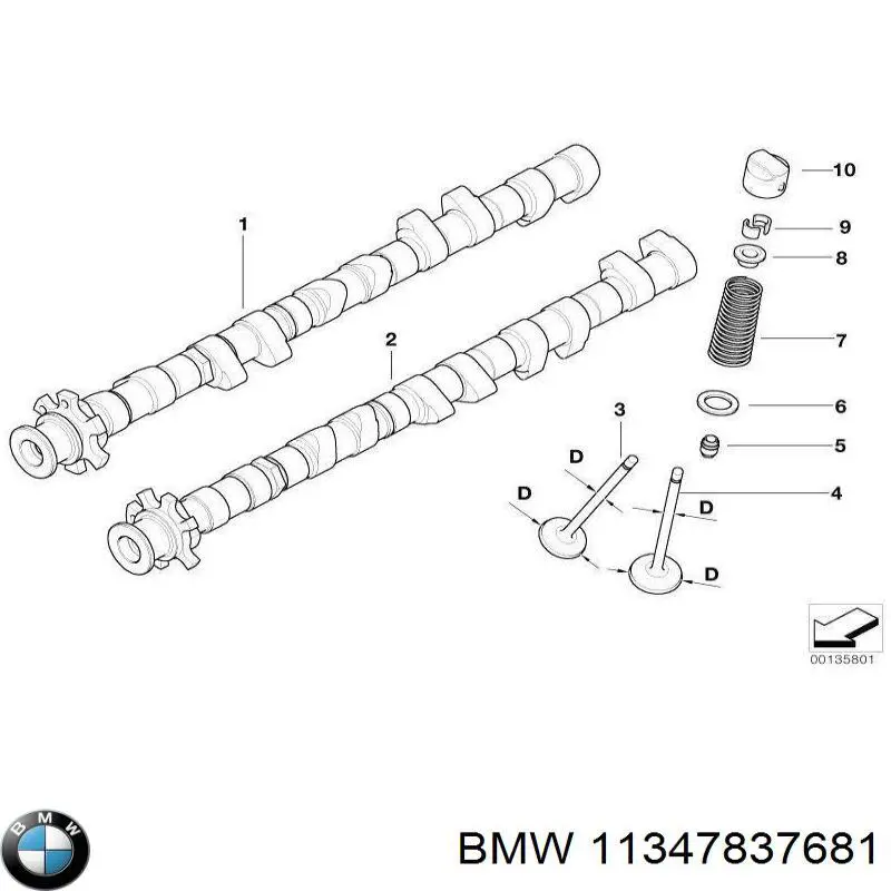  BMW 11347837681 ціна, від 19.93 USD