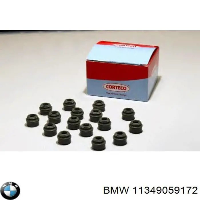 11349059172 BMW сальник клапана (маслознімний, впуск/випуск, комплект на мотор)