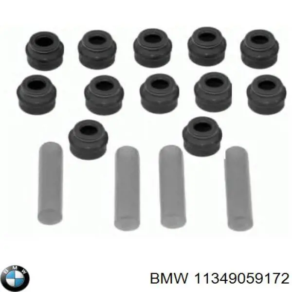 Купити 11349059172 BMW Сальник клапана (маслознімний), впуск/випуск, комплект на мотор