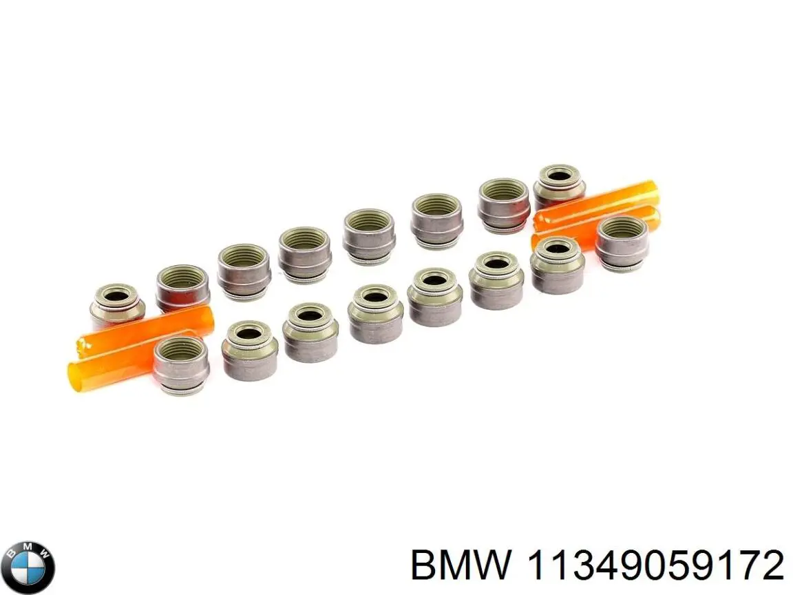 Сальник клапана (маслознімний), впуск/випуск, комплект на мотор BMW 11349059172 ціна, від 8.06 USD