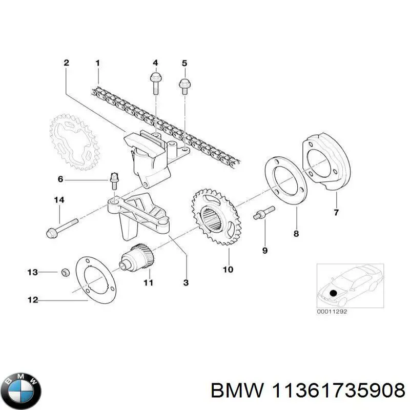 11361735908 BMW 