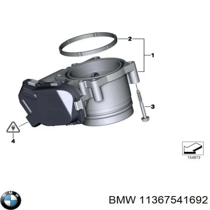 Клапан обмеження тиску палива 11367529405 BMW
