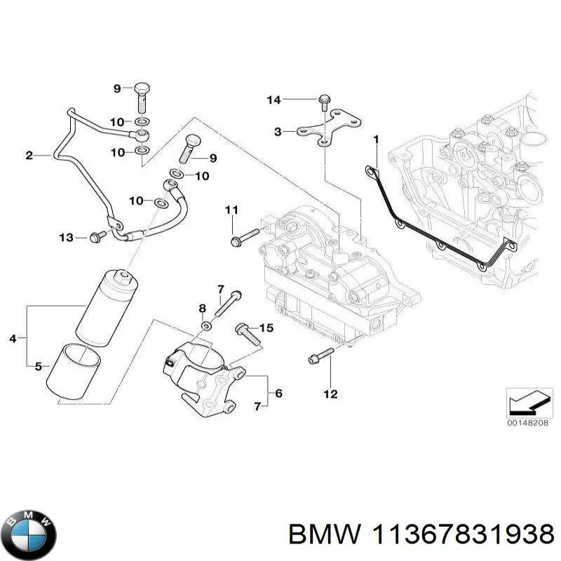  BMW 11367831938 ціна, від 89.96 USD