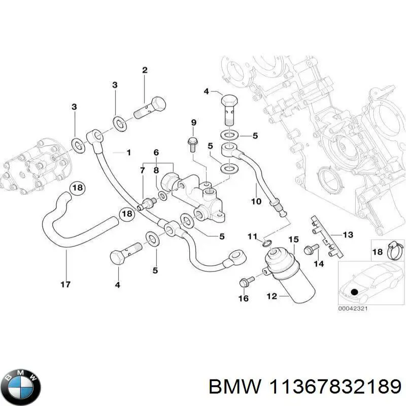  BMW 11367832189 ціна, від 267.02 USD