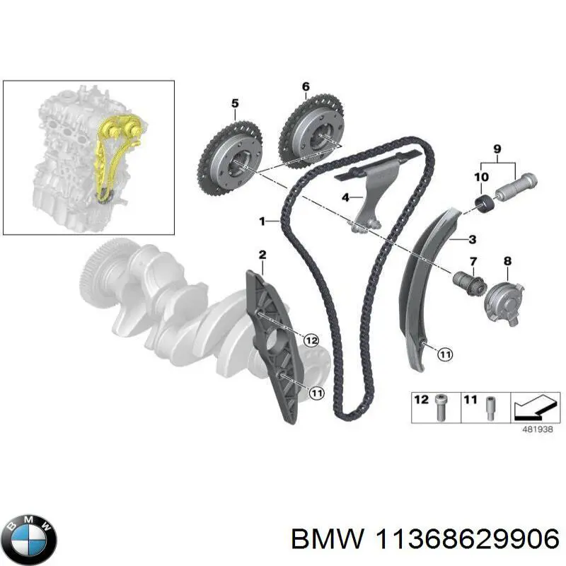  11368629906 BMW