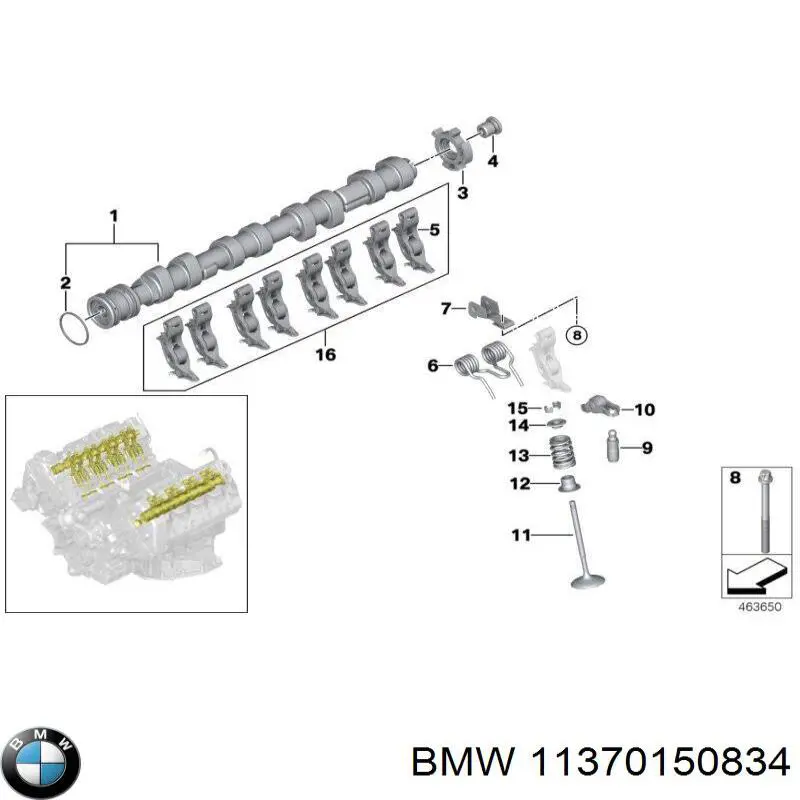  BMW 11377511236 ціна, від 6.33 USD