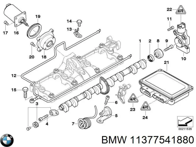 Купити 11377541880 BMW 