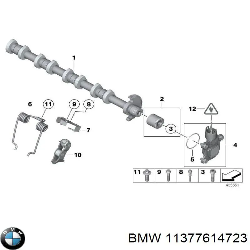 Кронштейн бампера переднього BMW 11377614723 ціна, від 6.35 USD