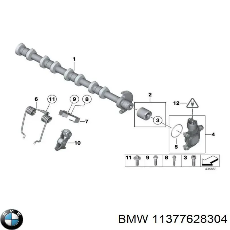 Купити 11377628304 BMW 