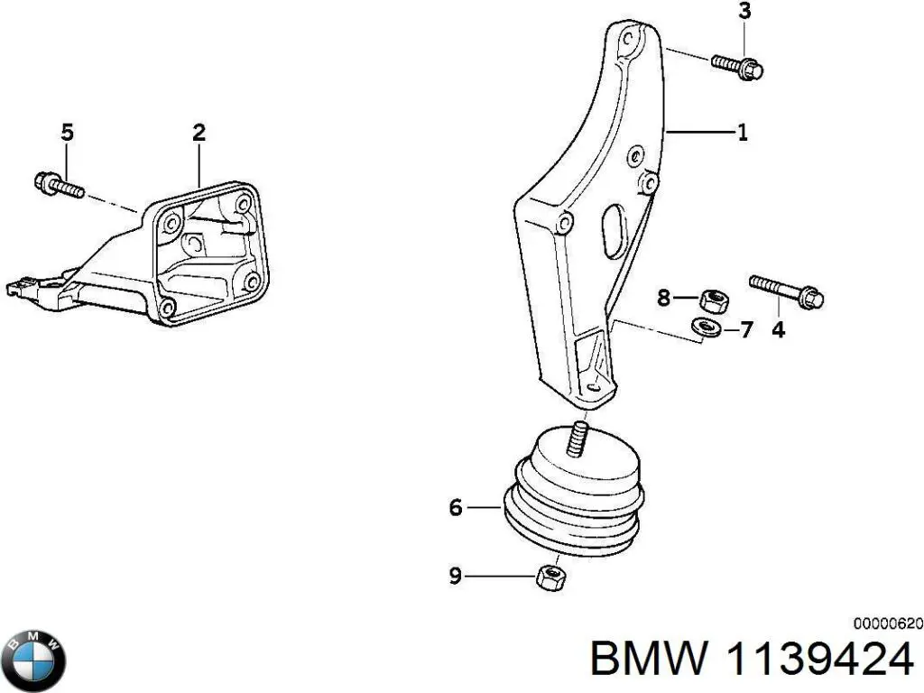 Купити 1139424 BMW 