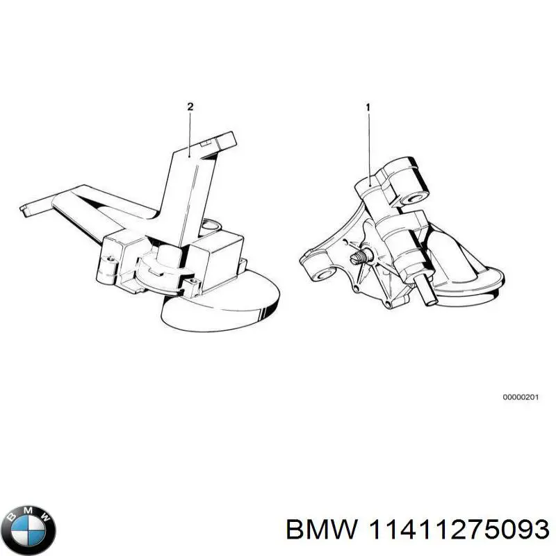 11411275093 BMW Масляний насос двигуна