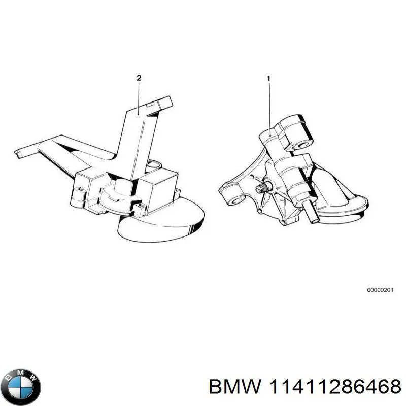 Помпа масляна BMW 11411286468 ціна, від 600.91 USD