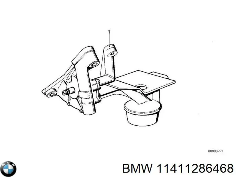 11411286468 BMW Масляний насос двигуна