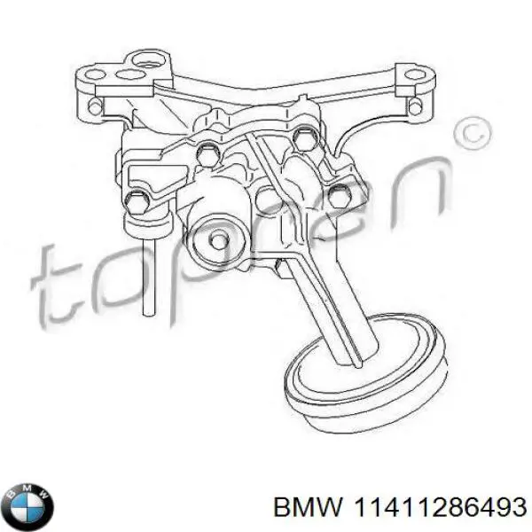 Купити 11411286493 BMW Насос маслозакачуючий